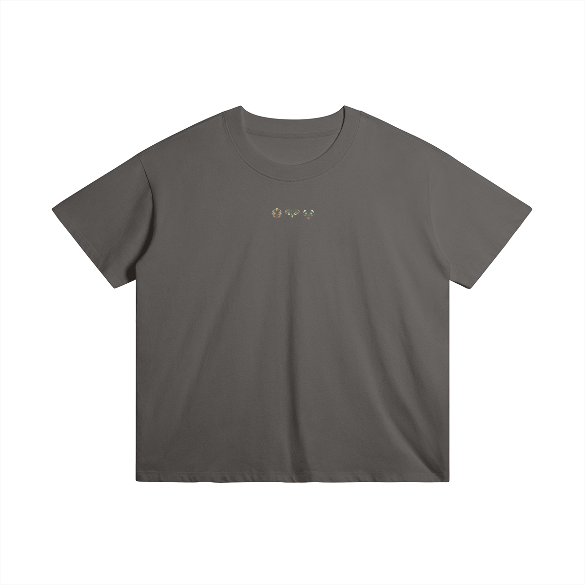 Headz by Aube Studio in Camel - Flat lay front view - Unisex oversized fit - Aube Studio