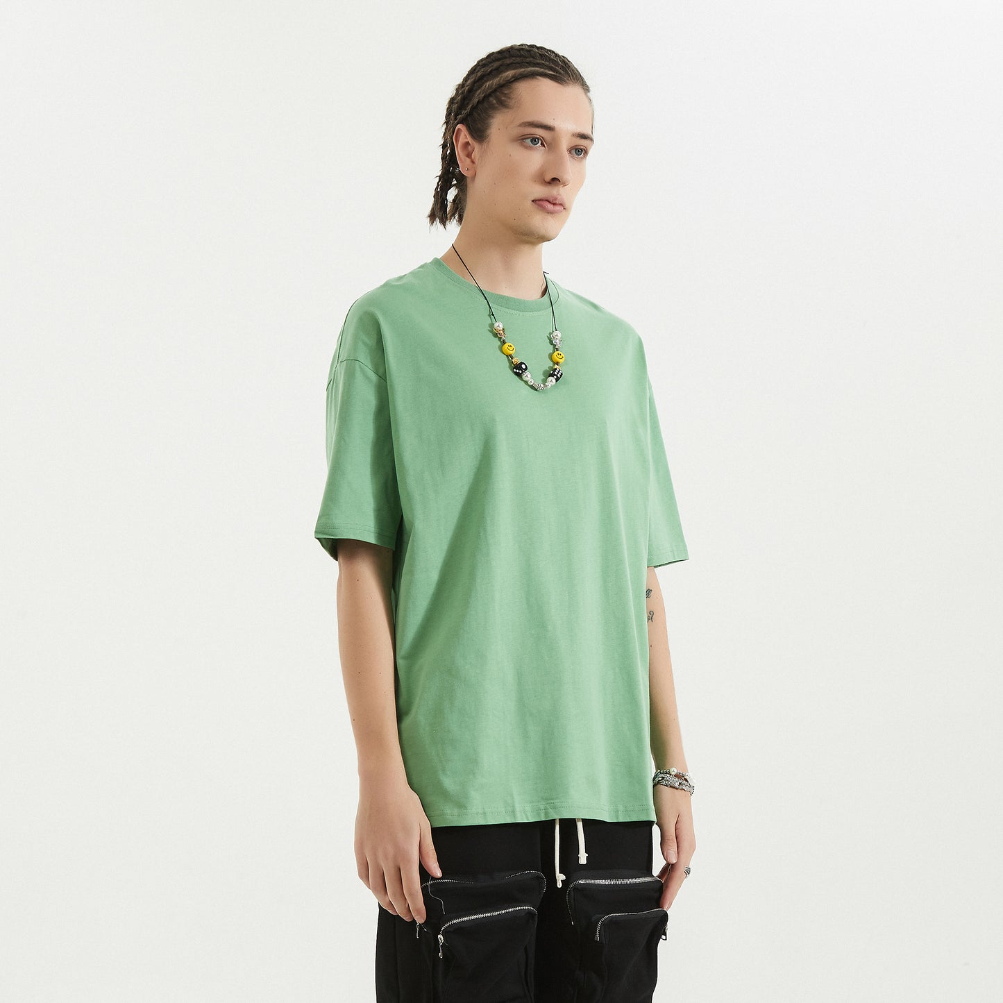 T-shirt Unisex Oversized - Aube 90's Embroided