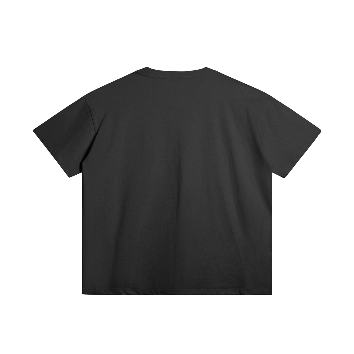 Headz by Aube Studio in Black - Flat lay back view - Unisex oversized fit - Aube Studio