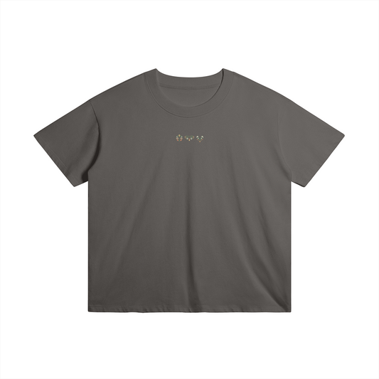 Headz by Aube Studio in Camel - Flat lay front view - Unisex oversized fit - Aube Studio